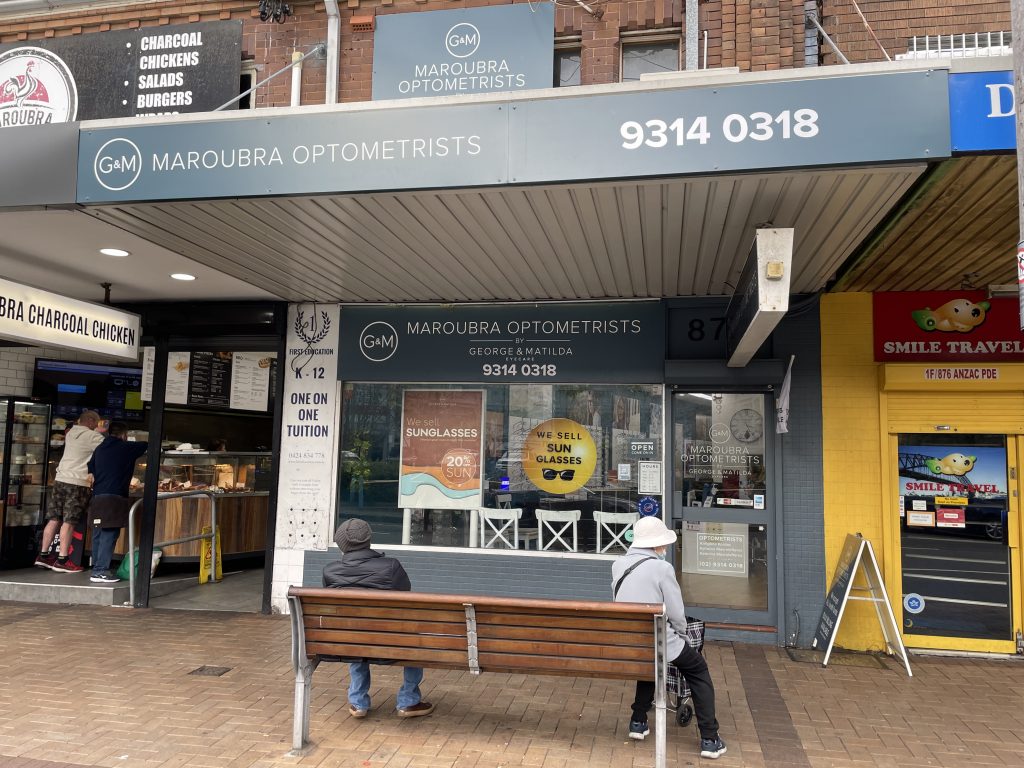 George & Matilda Eyecare for Maroubra Optometrists