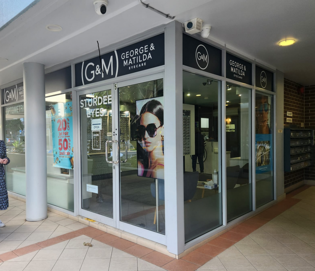 George & Matilda Eyecare for Sturdee Eyes