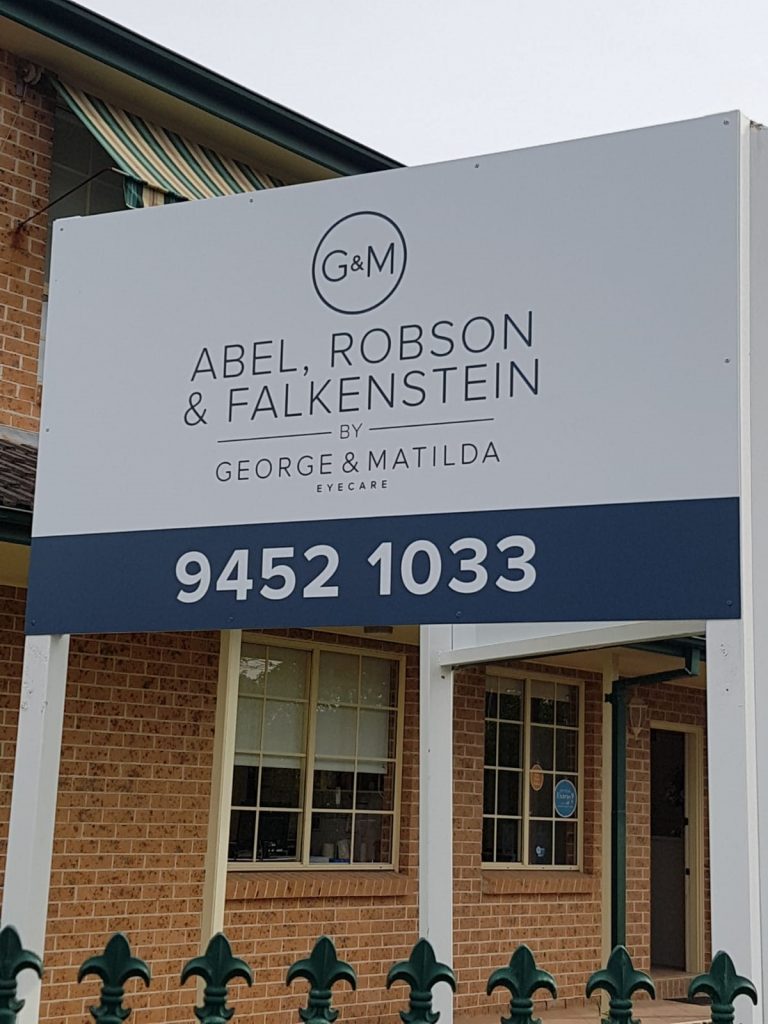 George & Matilda Eyecare for Abel, Robson & Falkenstein